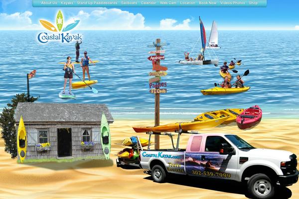 coastalkayak.com site used Evolution