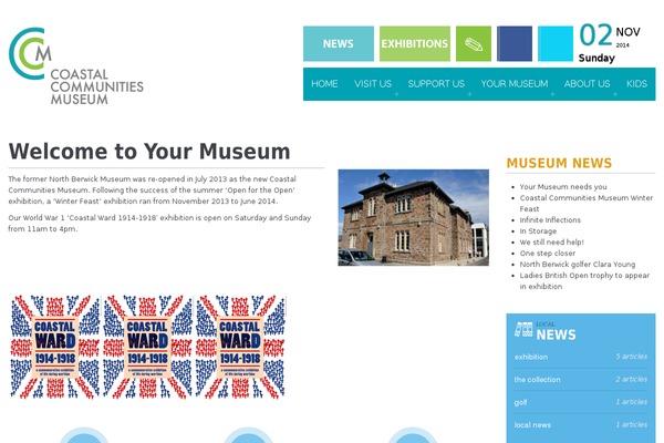 coastalmuseum.org site used Squidmag_installer