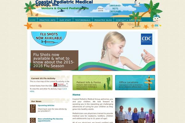 Child_care_creative theme site design template sample