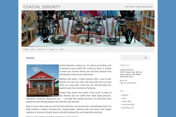 picolight theme site design template sample