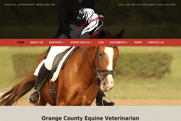Equestrian theme site design template sample