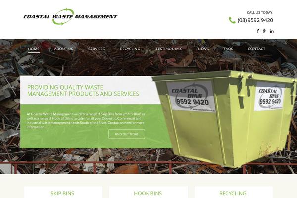 Titan theme site design template sample