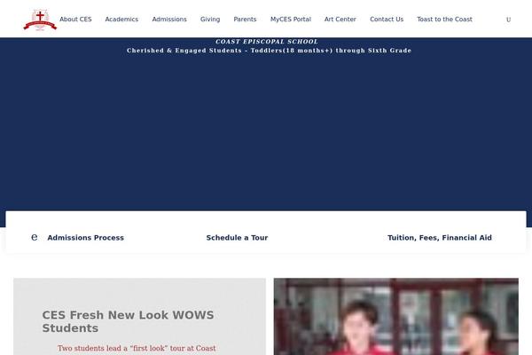 Kingster theme site design template sample
