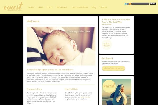 coastmidwifery.com site used Coastmidwifery