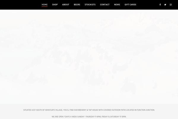 Prohibition-progression theme site design template sample