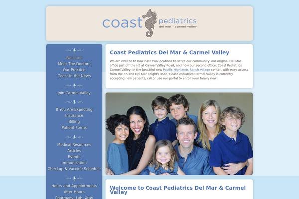 coastpediatrics.com site used Coastpediatrics