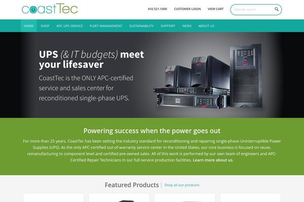Envy theme site design template sample