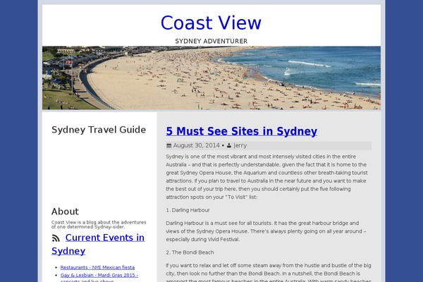Universal theme site design template sample