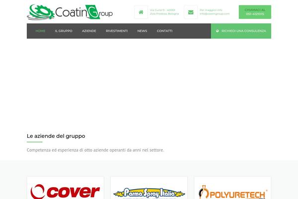 Industrial-child theme site design template sample