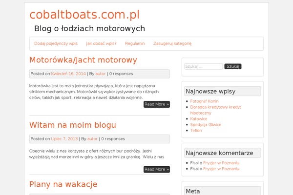 Shipyard theme site design template sample