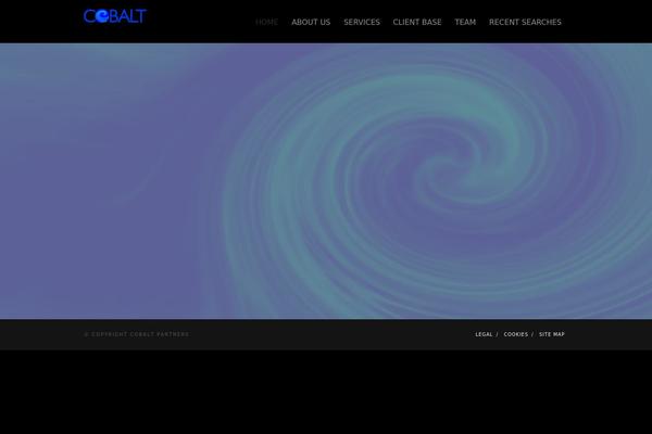 Mineral theme site design template sample