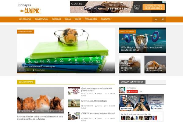 Duotive Three theme site design template sample