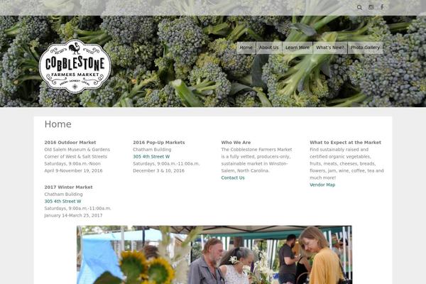 Aldehyde theme site design template sample
