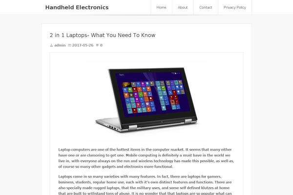 Friday theme site design template sample