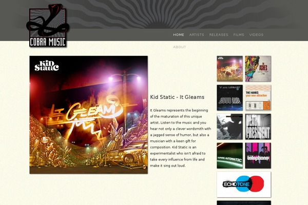 Site using Audio-player-oogiechetos plugin