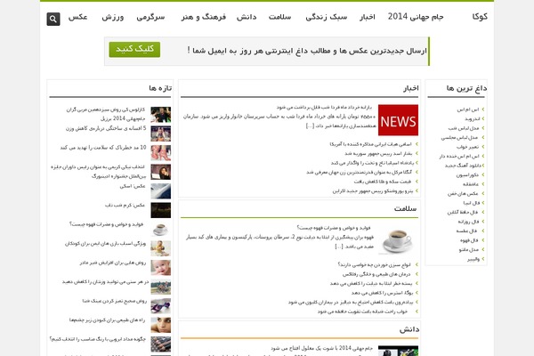 Inceptio website example screenshot