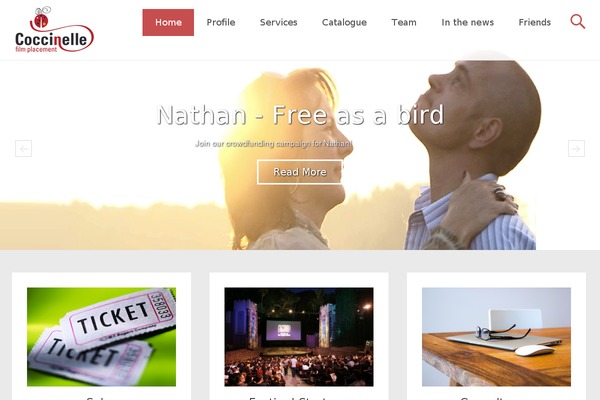 Radiate Pro theme site design template sample