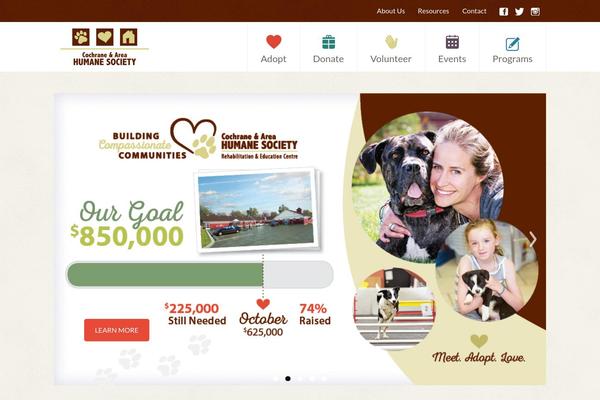 Chs theme site design template sample