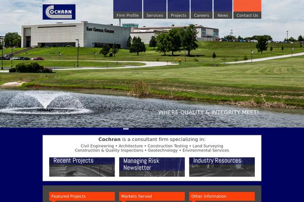 Minuscula theme site design template sample