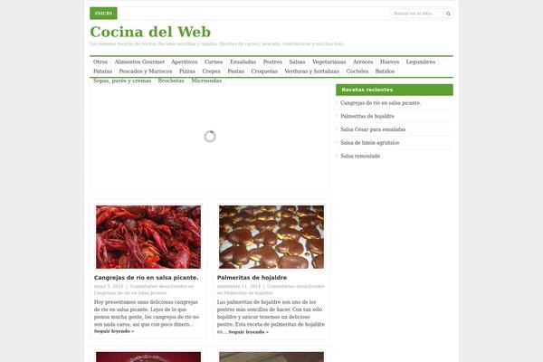 cocinadelweb.com site used Channelpro