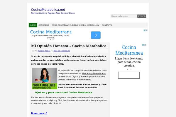 Prose theme site design template sample