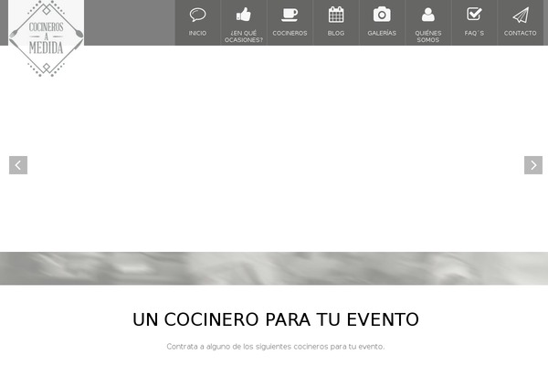 cocineroamedida.com site used Camy
