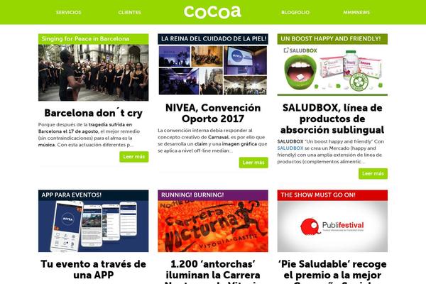 Site using WordPress Vimeo videos plugin