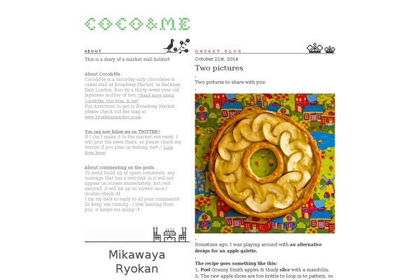 Coco theme site design template sample