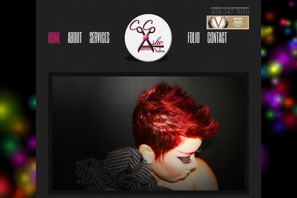 cocoashesalon.com site used Theme1674