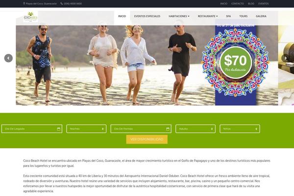 Hillter theme site design template sample