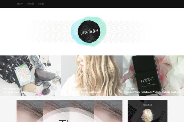 cocobelles.ca site used Aweblog
