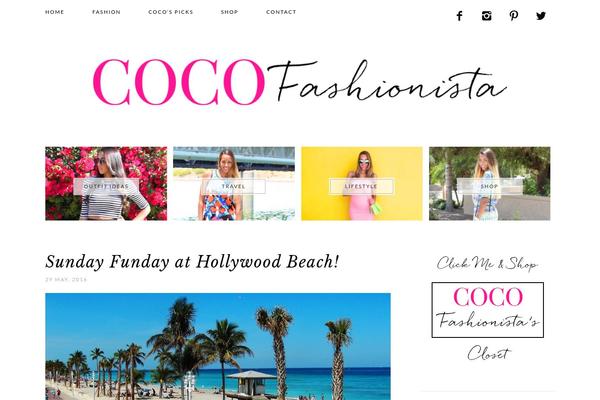 Forever theme site design template sample