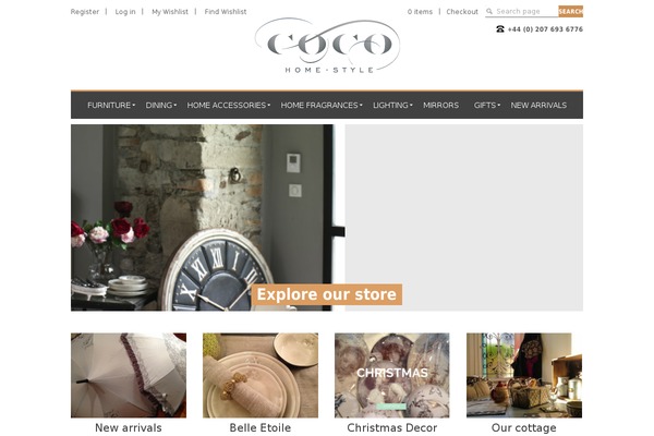 Standard theme site design template sample