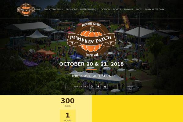 coconutgrovepumpkinpatch.com site used Fudge-2