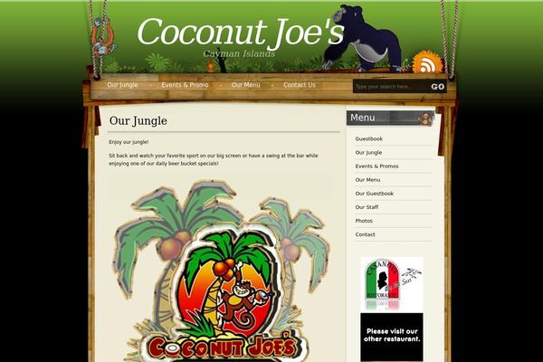Hanging theme site design template sample