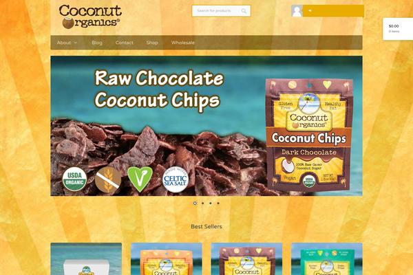 coconutorganics.com site used Superstore