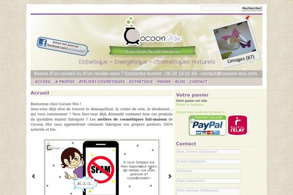 Twentytenchild theme site design template sample