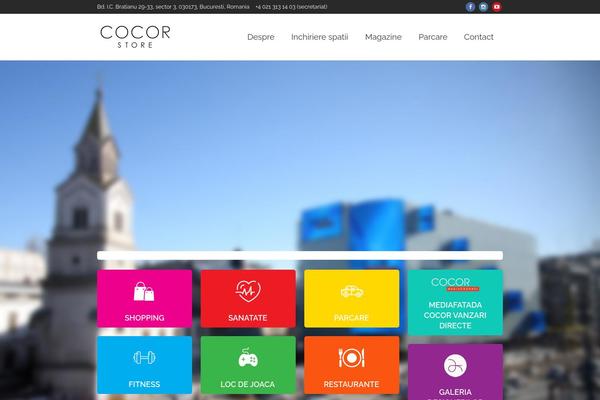 Site using Cmsmasters-content-composer plugin