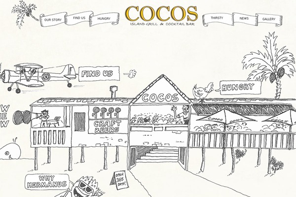 Coco theme site design template sample