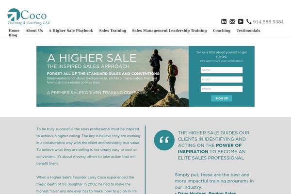 cocotraining.com site used Coco-wp