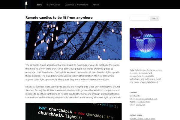 codacollective.com site used Codacollective