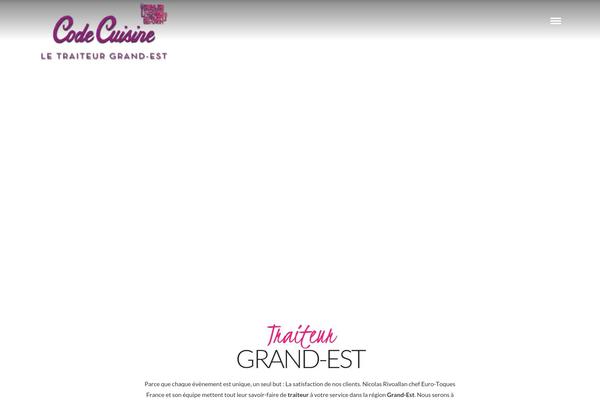 Grandrestaurant theme site design template sample