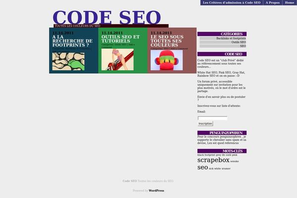 ThreatToCreativity theme site design template sample