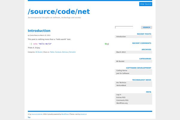 neni theme site design template sample