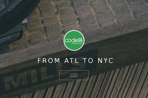 Visia theme site design template sample