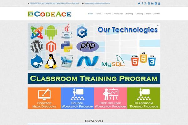 codeace.net site used University-zone