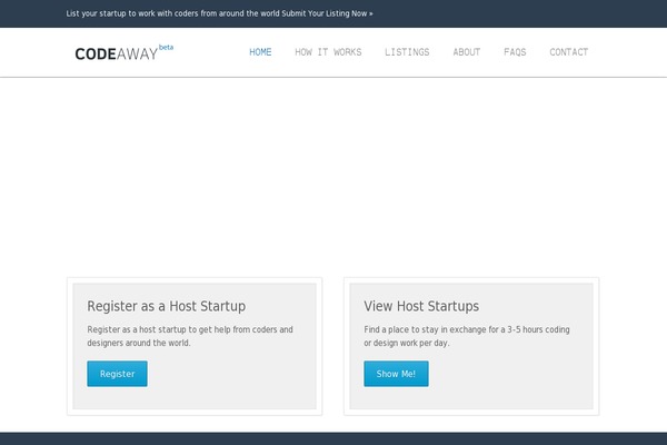Atlas theme site design template sample