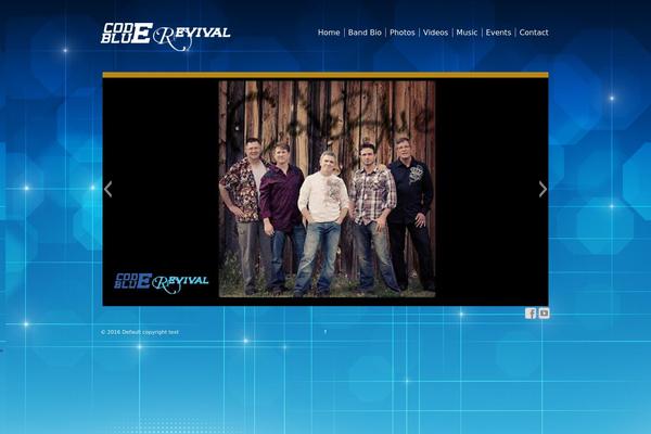 Responsive theme site design template sample