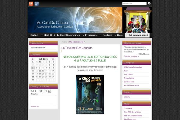 Graphene theme site design template sample