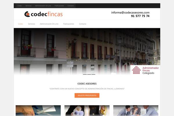Sento theme site design template sample